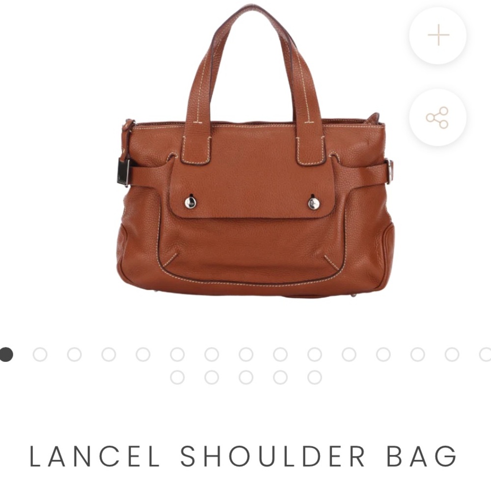 LANCEL SHOULDER BAG
BROWN SILVER
HARDWARE - Picture 2 of 14